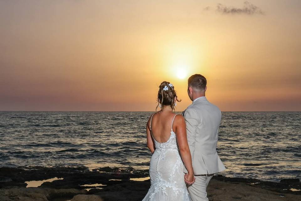 Beach sunset