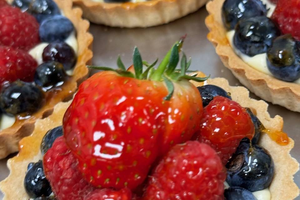 Fruit Tart With Pastry Cream