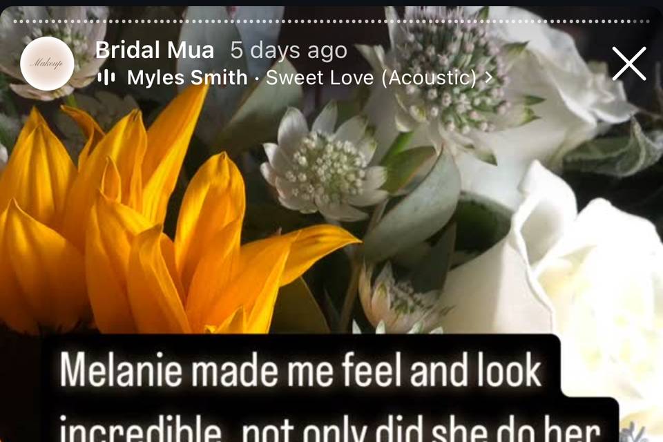 Some beautiful feedback