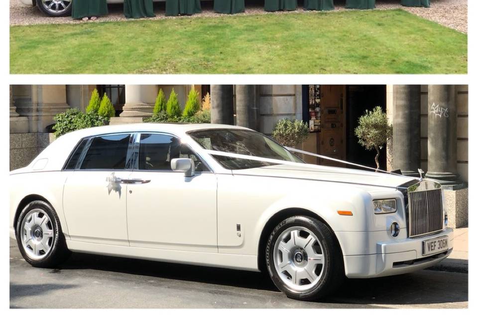 Limousine and Rolls Royce