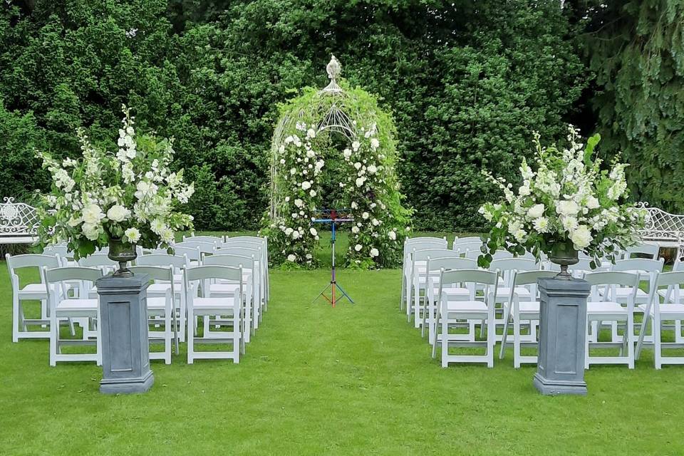 Outside ceremony