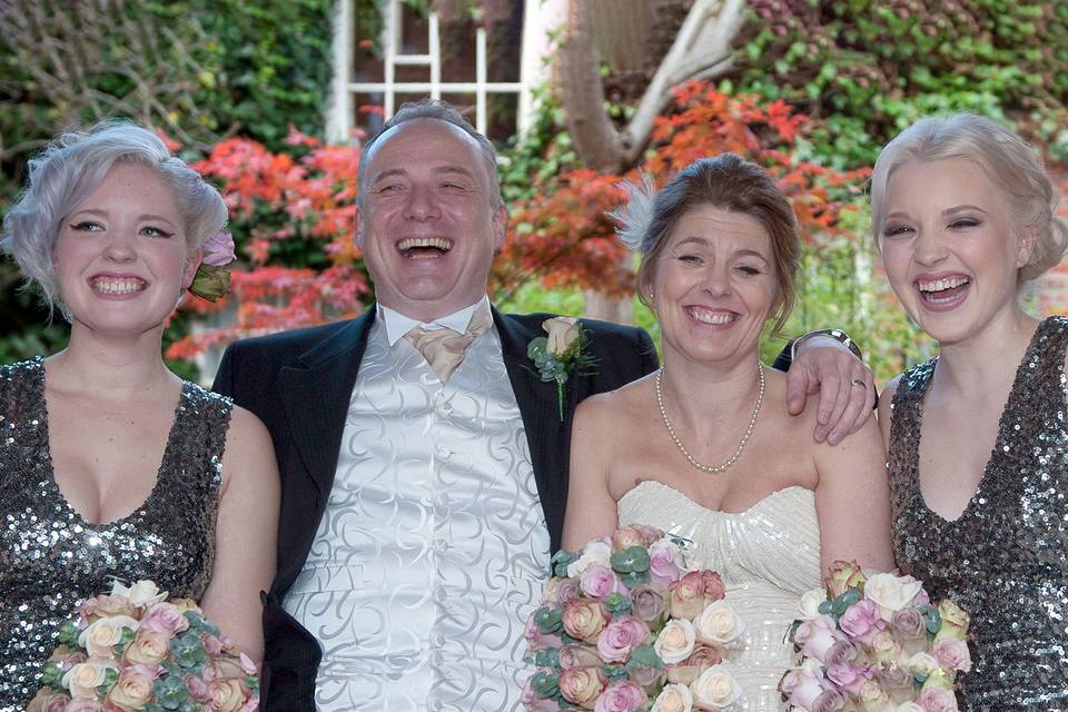 Wedding laughter