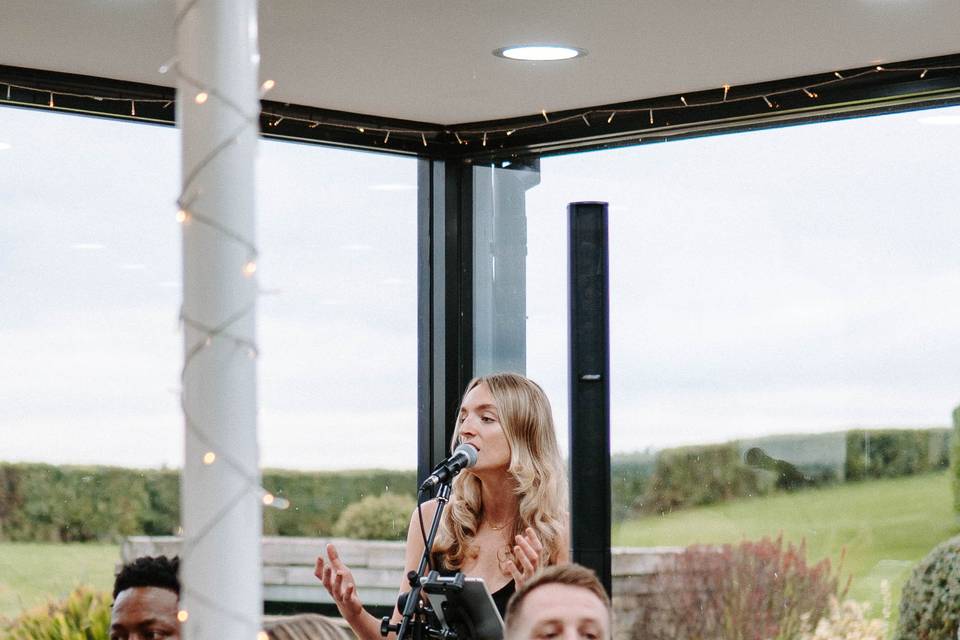 Meg Bold performing