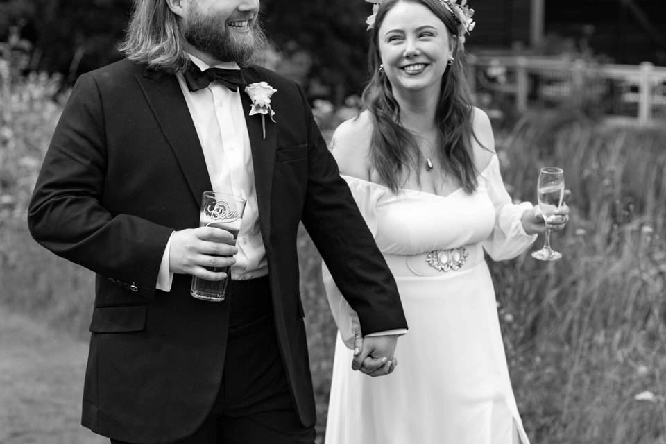 Reception portrait shots