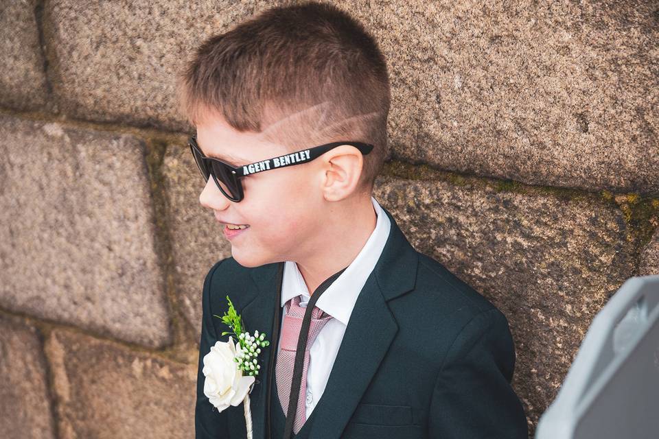 Wedding morning details