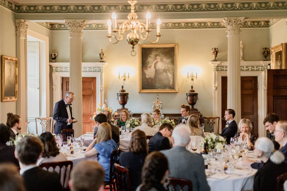 Dining room meal