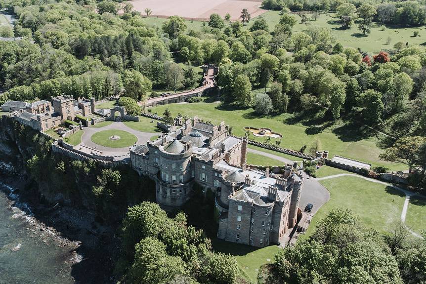 Culzean arial shot