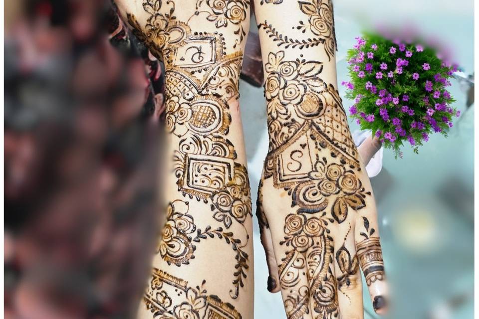 Bridal henna