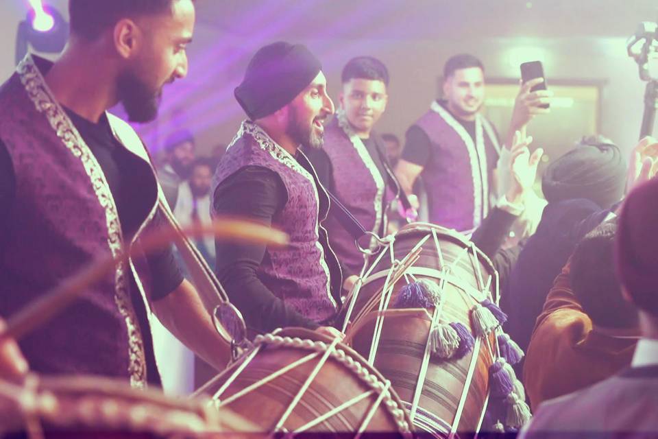 Dholplayers ready to rock