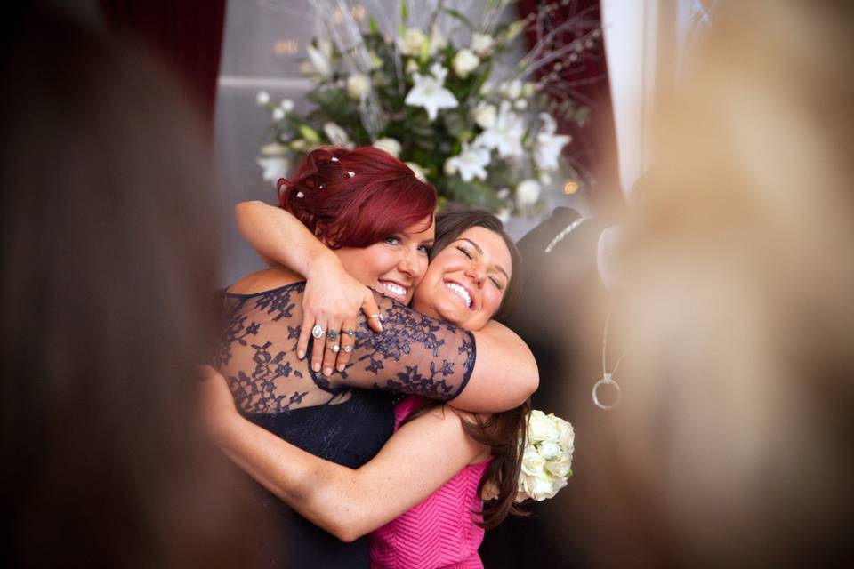 A loving embrace - UK Wedding Photography