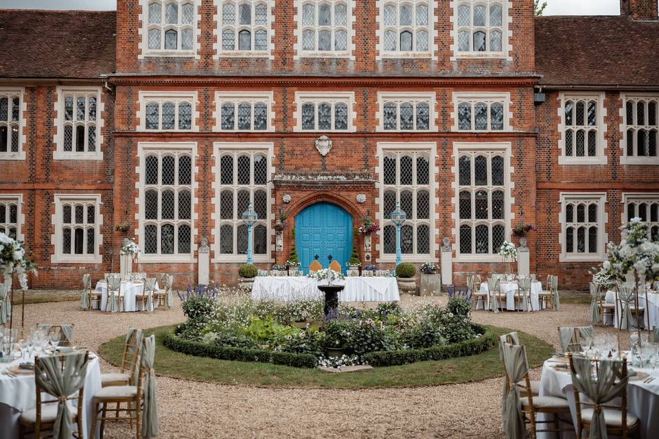 Outside wedding