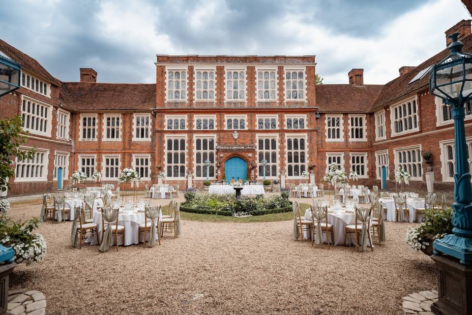 Outside wedding