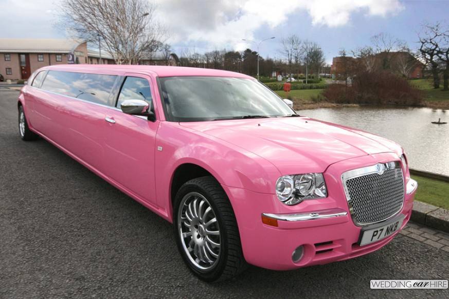 Pink Chrysler Baby Bentey Limo