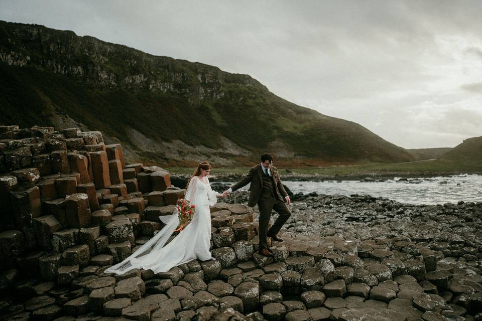 Giants Causeway Elopement