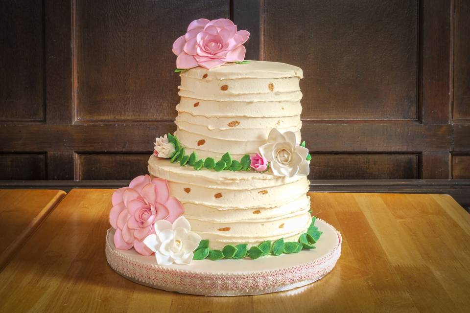 The wedding cake