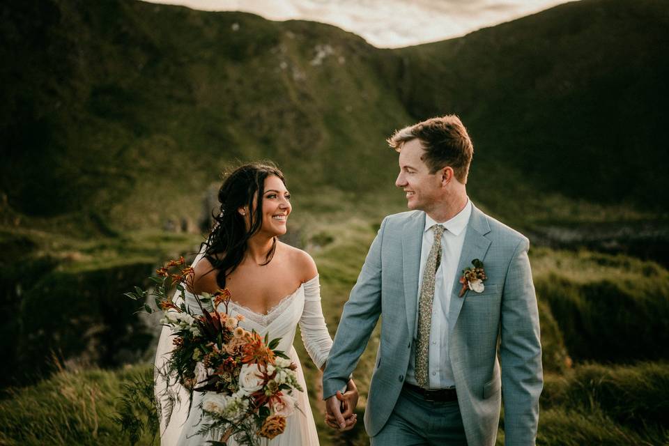 Kinbane Castle Elopement