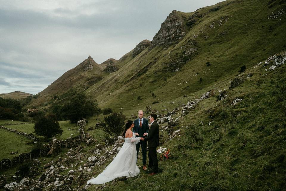 Irish Mountain Elopement