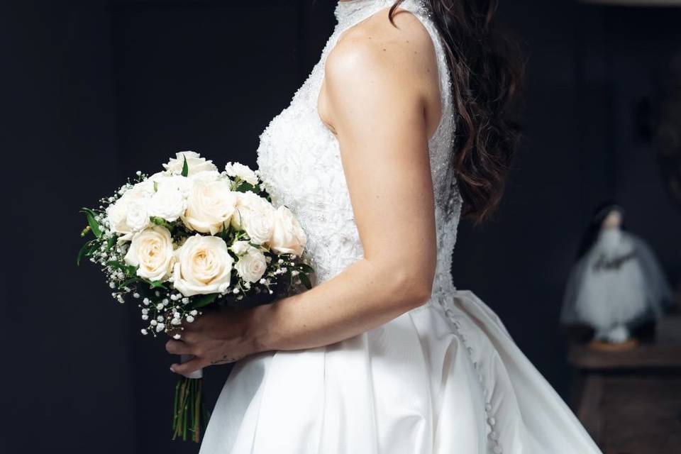 Finished bride look