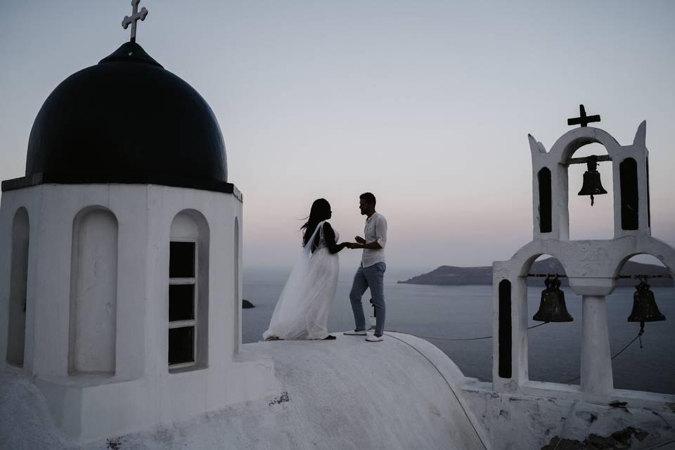 Elopement exchange of vows