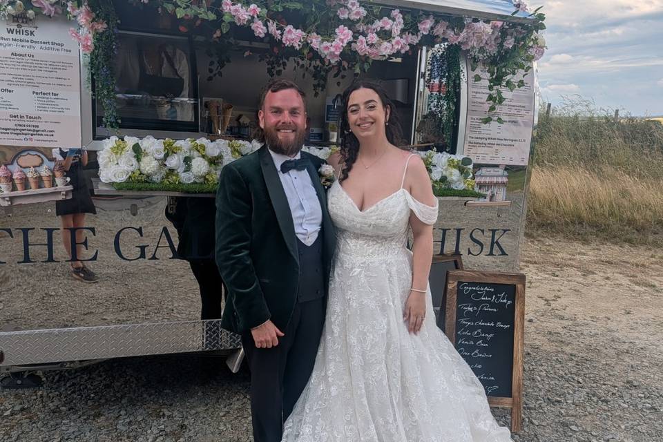 One of the beautiful couples