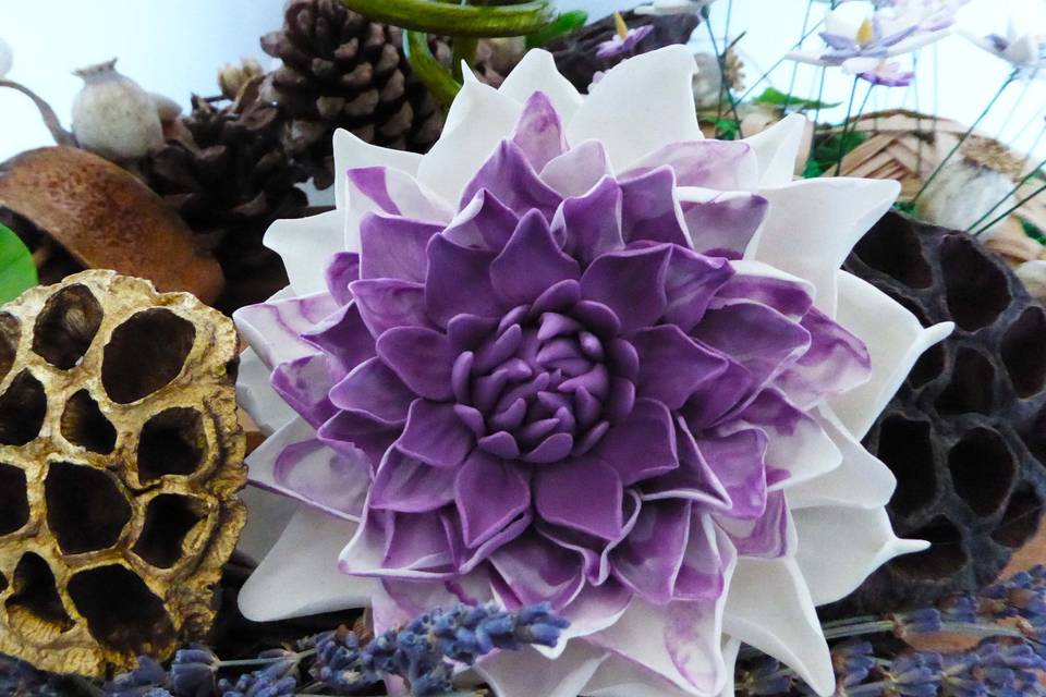 Polymer Clay Dahlia