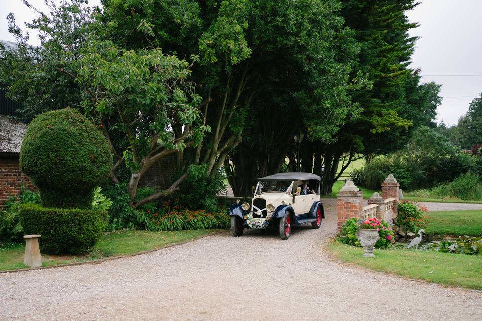 Solton Manor House driveway