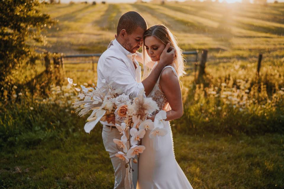 Sunset bouquet