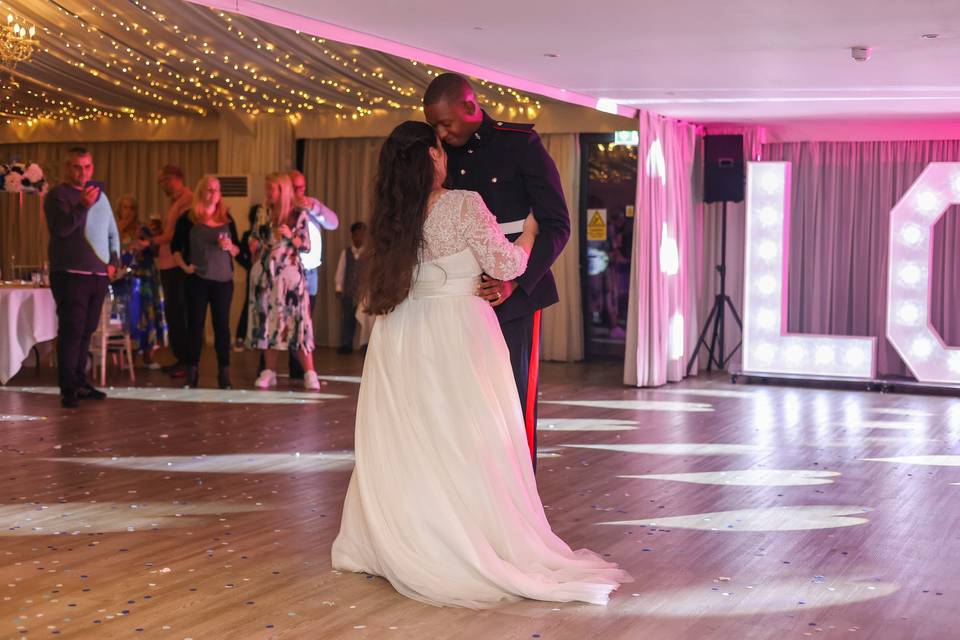 First dance