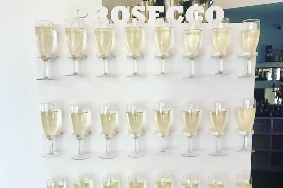 Prosecco wall