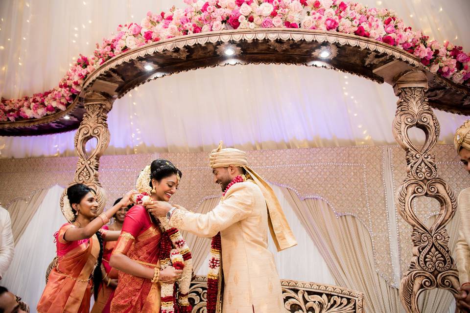 Floral Gazebo ceremony