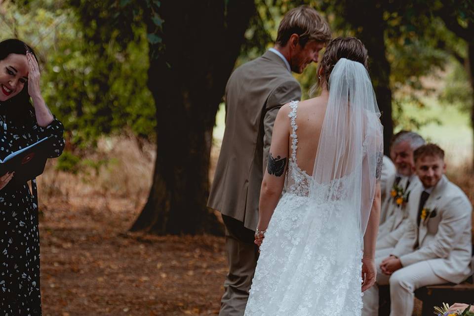 Woodland wedding Cherry
