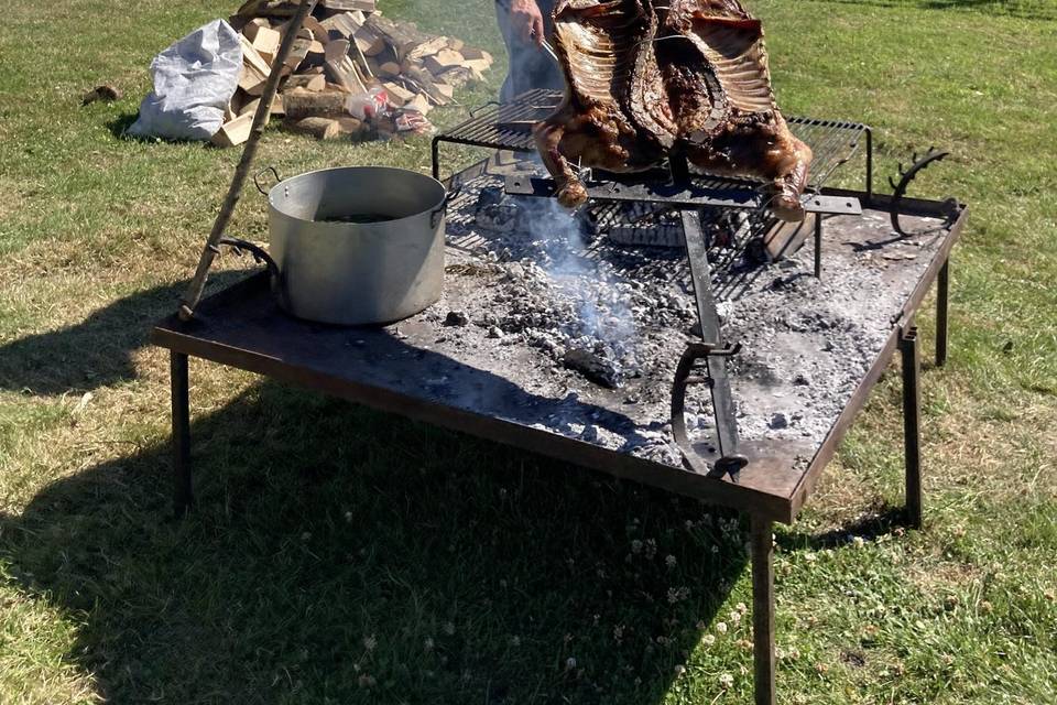 Asado lamb