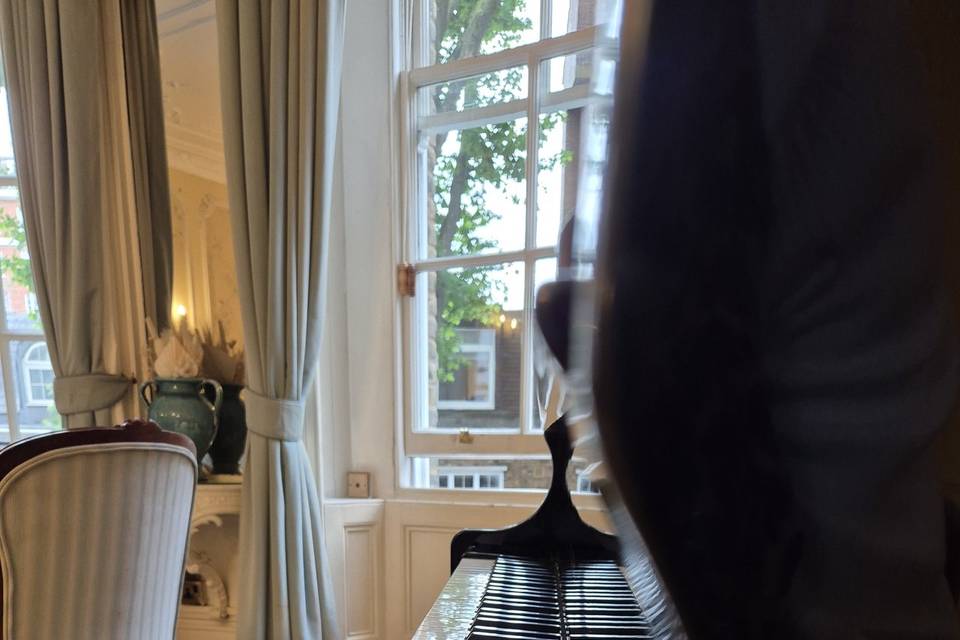 A grand piano