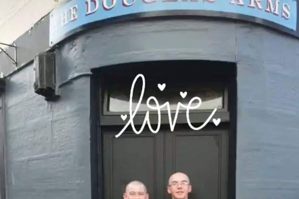 You're married!