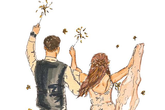 Sparkler photo shot ✨