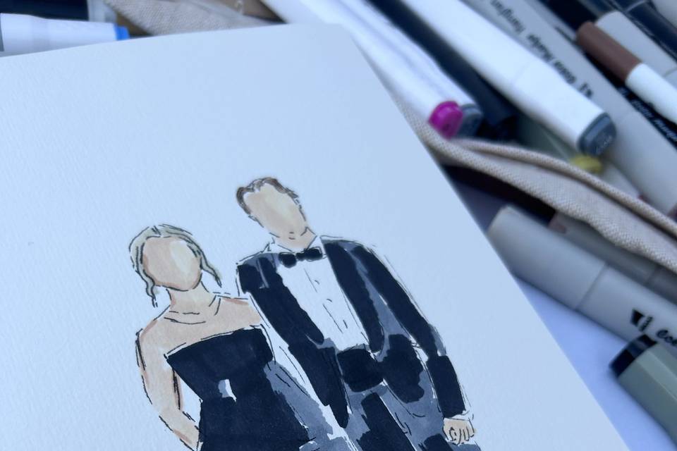 Black tie