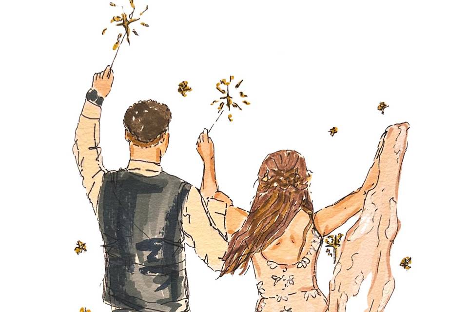 Sparkler photo shot ✨