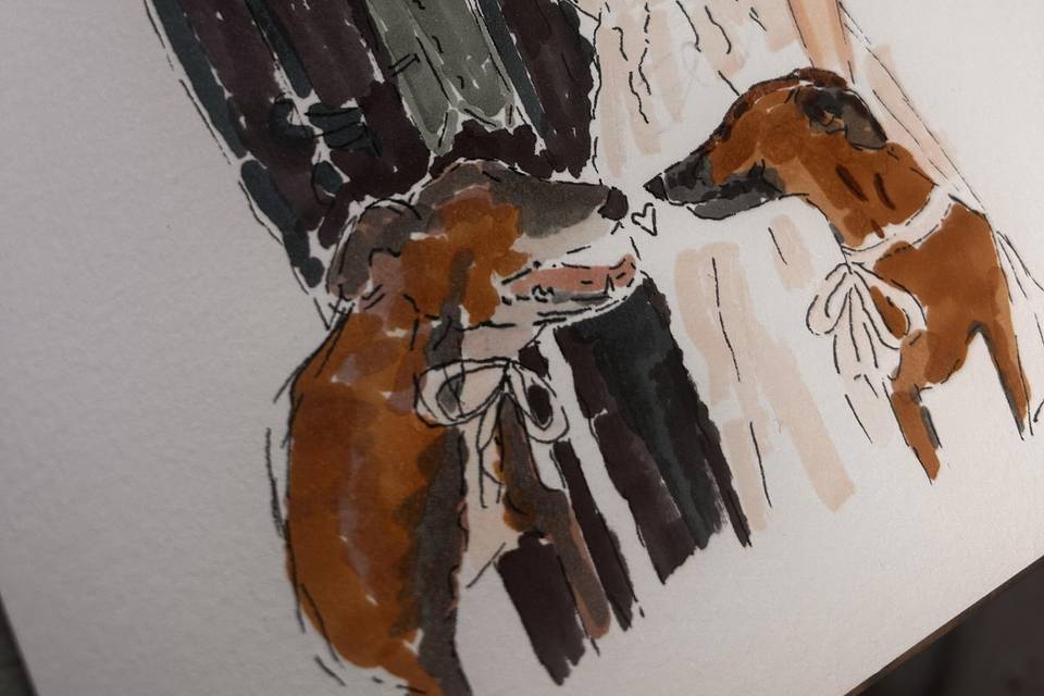 Maura & Belle (Dogs)
