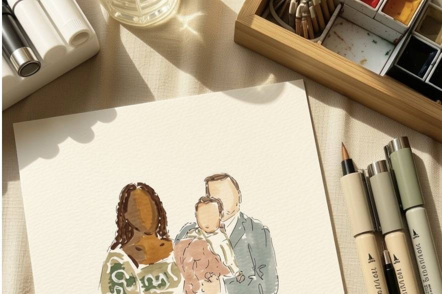 Family illustration