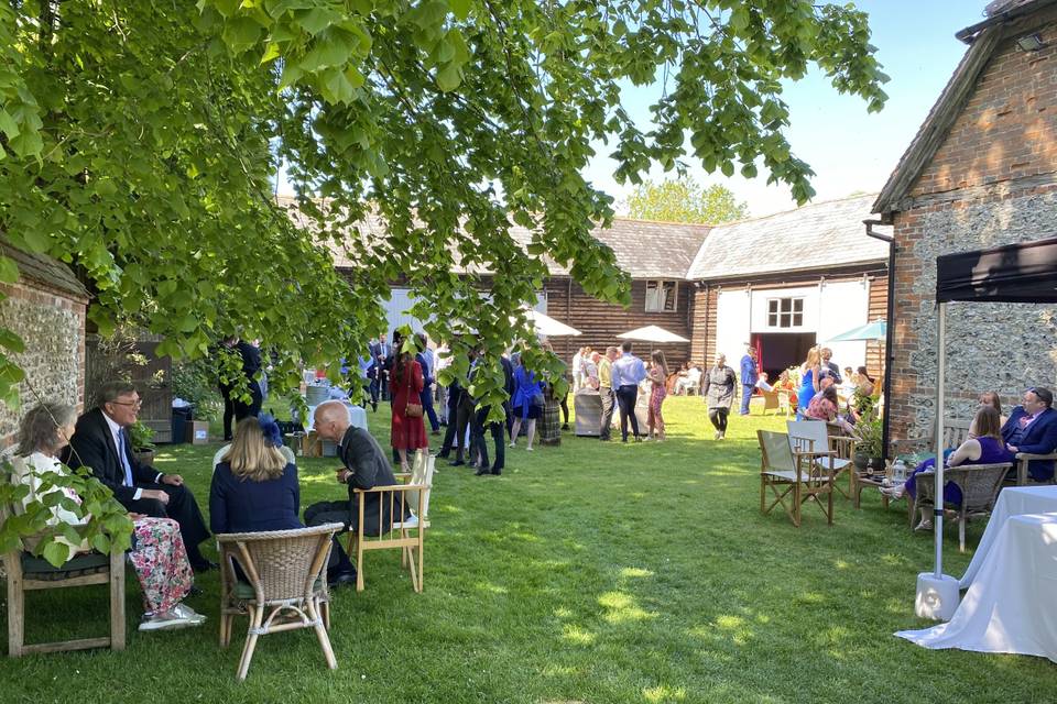 Courtyard summer