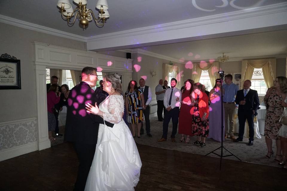 Bride on the dance floor