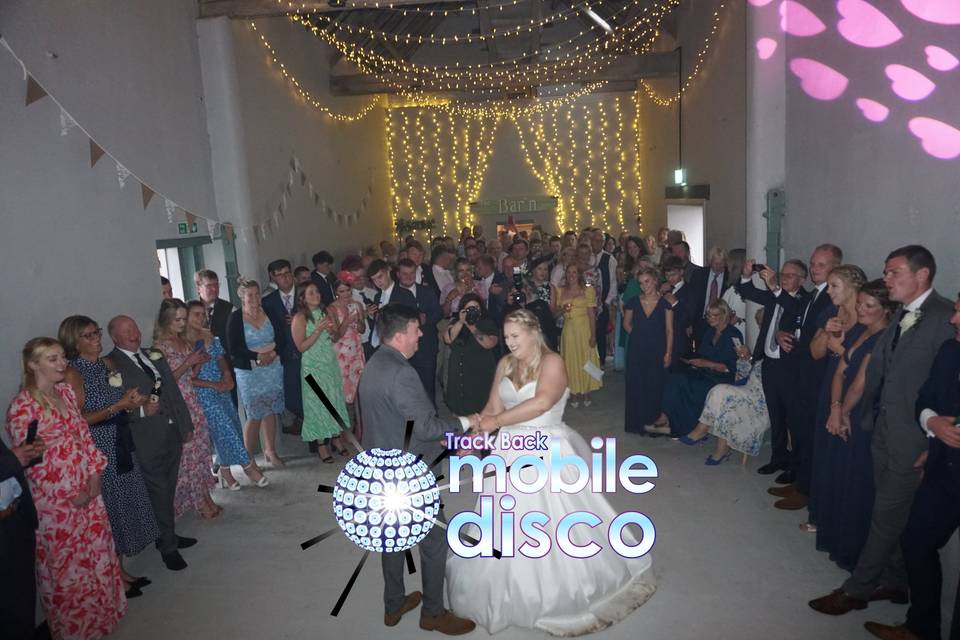 Bride & Groom on dance floor