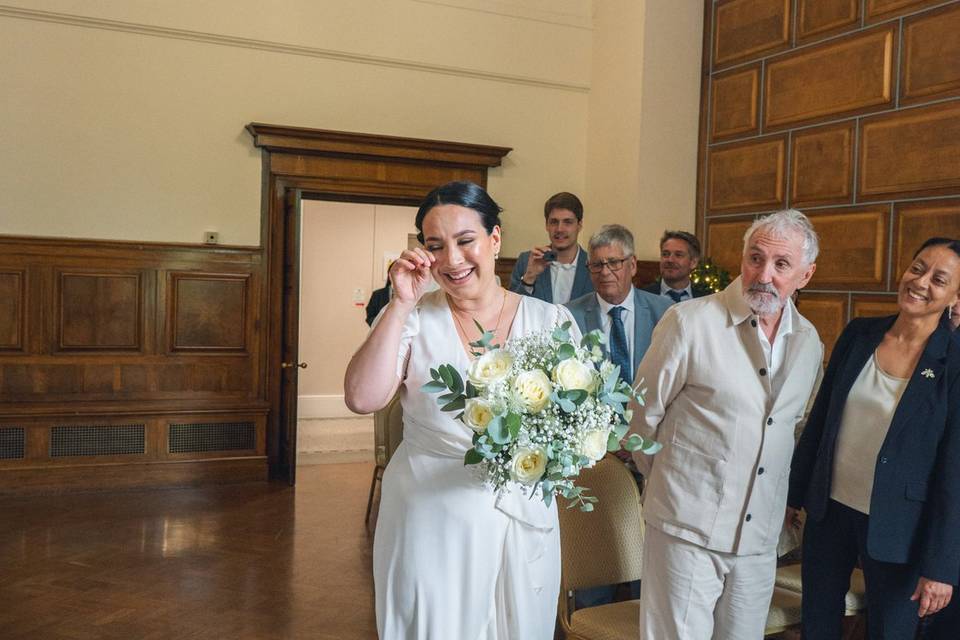 Ceremony tears