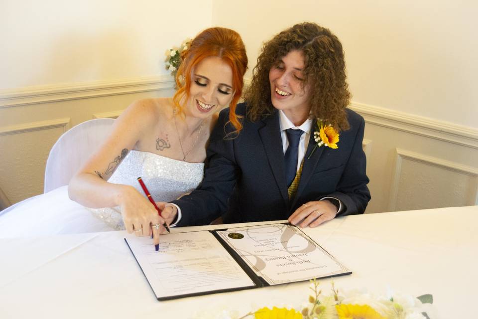 Church wedding
