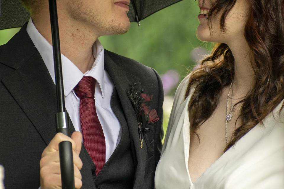 Raining
