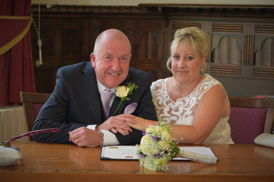 Sign on the dotted line