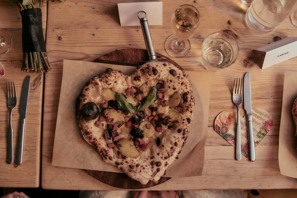 Heart Shaped Pizza