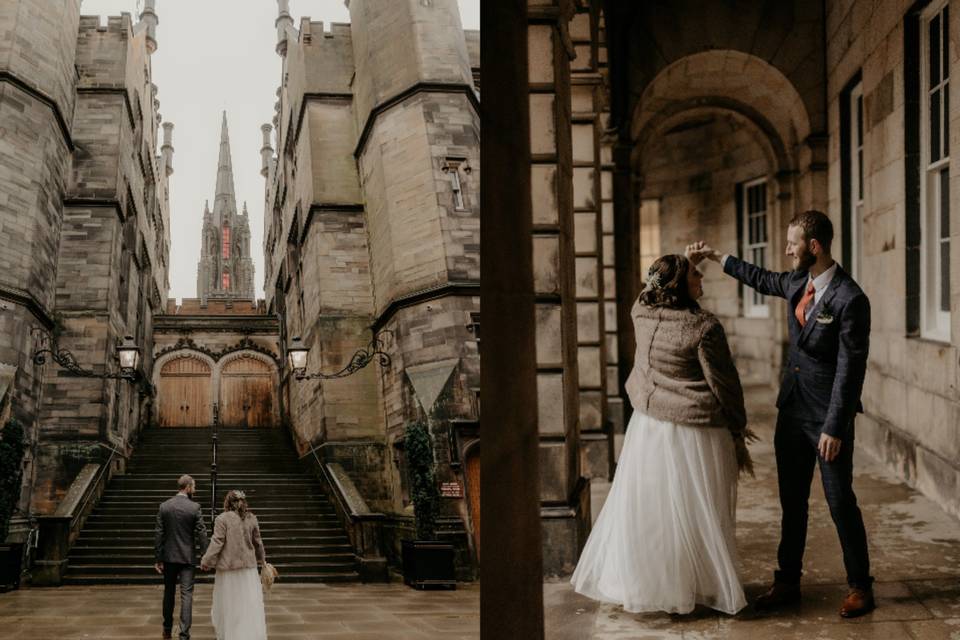 Elopement in Edinburgh