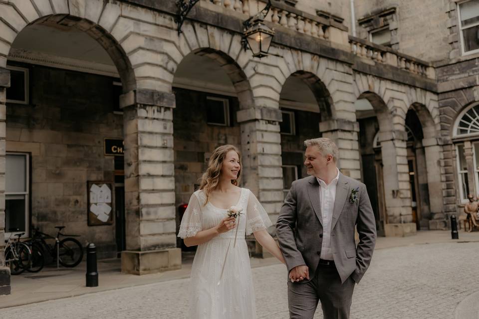 Beautiful intimate elopement
