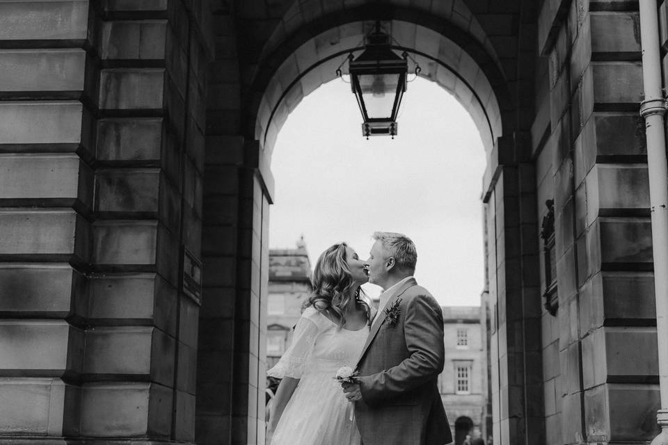 Beautiful intimate elopement